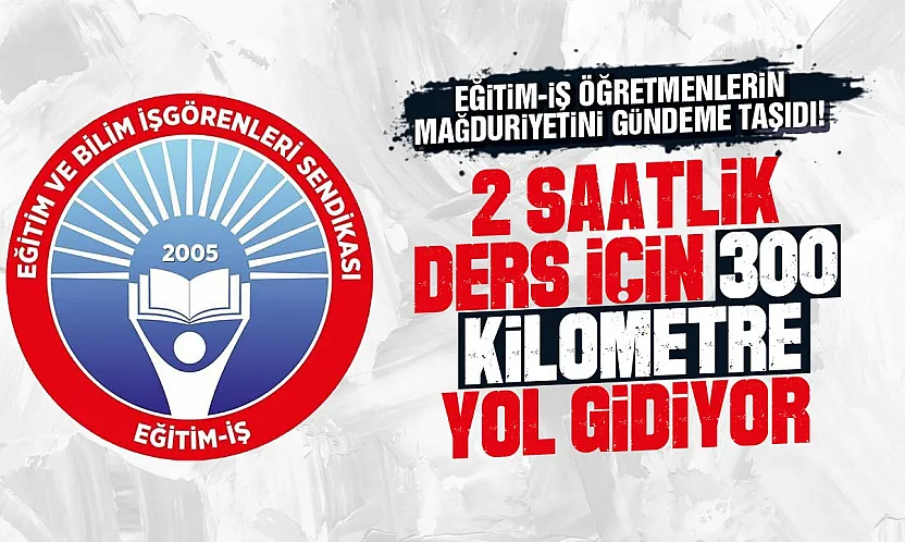 Eğitim-İş Samsun'dan öğretmen mağduriyetlerine tepki!