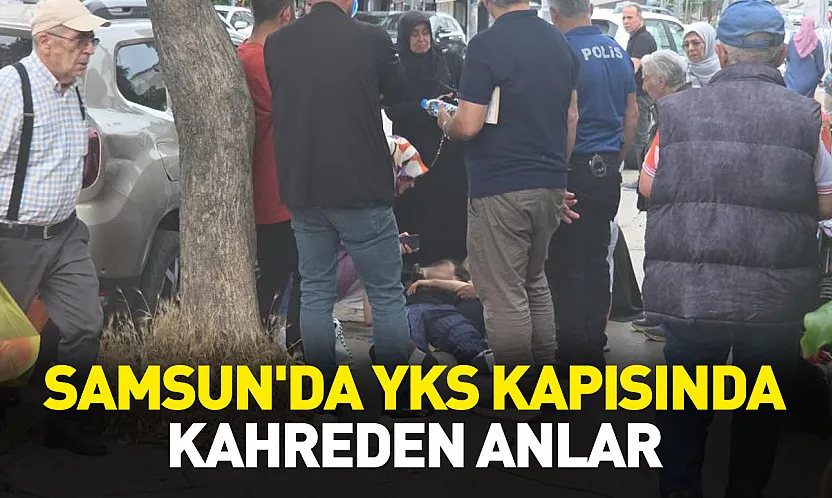 Ehliyetini düşürdü, baygınlık geçirip hastaneye kaldırıldı