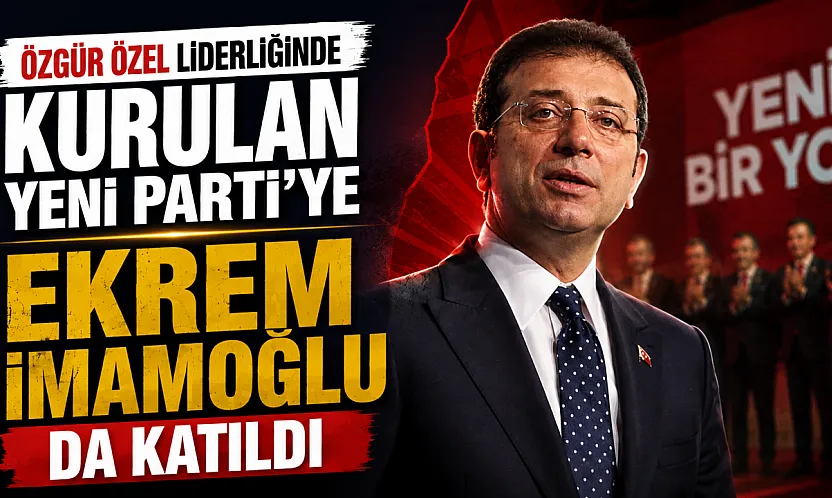 Ekrem İmamoğlu CHP'den istifa etti: Yeni Parti'ye katıldığını duyurdu