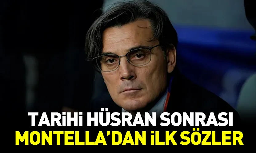 Elenme sonrası Montella konuştu '50 yılda bir gelecek şanssızlık bizi buldu'