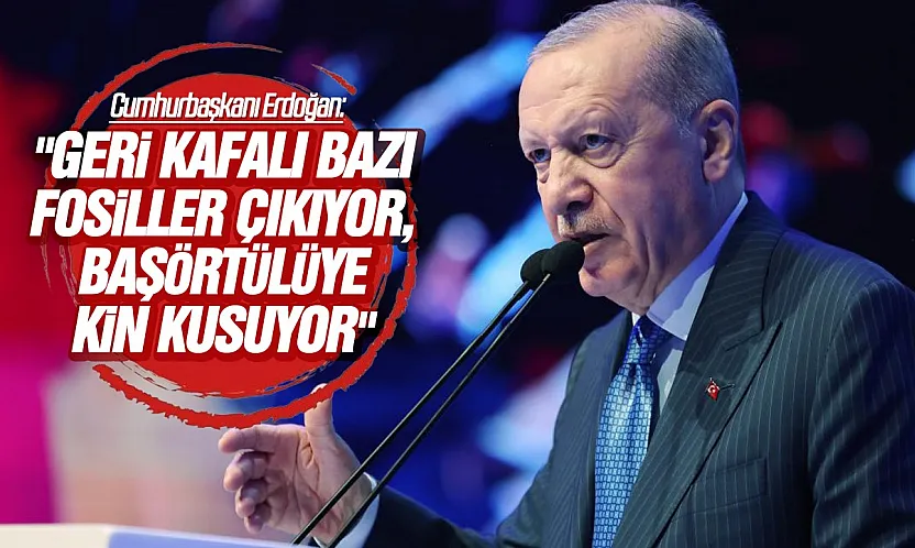 Erdoğan: 'Türkiye başörtüsü meselesini geride bıraktı'