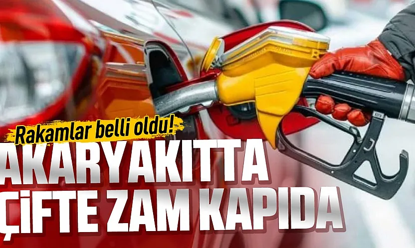 Eşel mobil bitti benzin ve motorine çifte zam