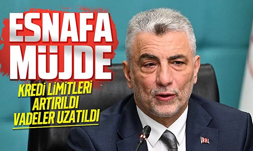 Esnafa kredi desteği büyüdü! Limitler artırıldı, vadeler uzatıldı
