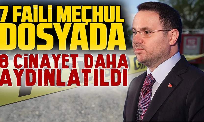 Faili meçhul cinayetler aydınlatılmaya devam ediyor