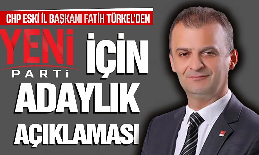 Fatih Türkel, 'İl kongresi için aday değilim'