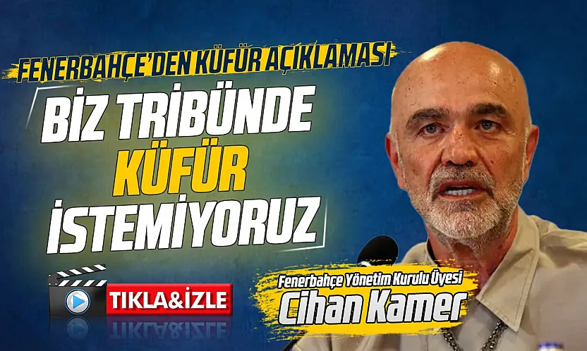 Fenerbahçe'den Yüksel Yıldırım açıklaması Bu tezahüratlar taraftarımıza yakışmıyor