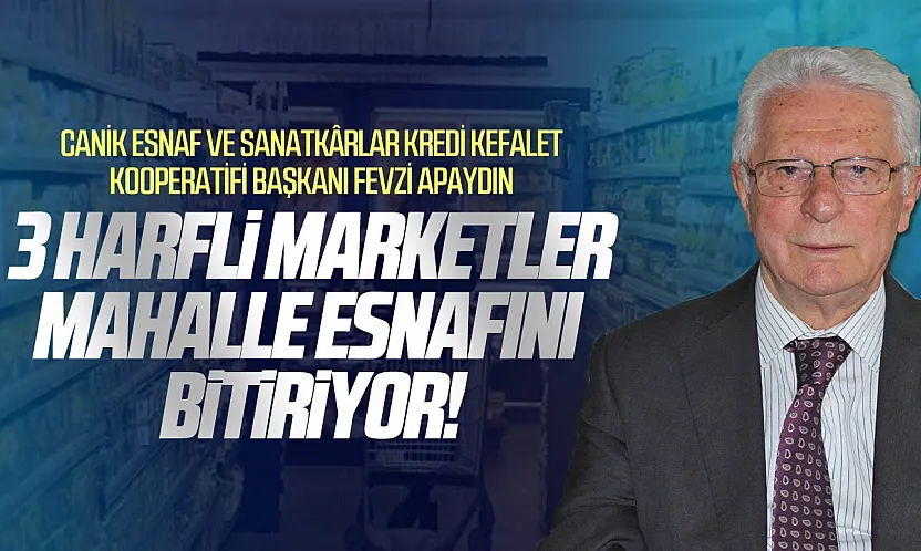Fevzi Apaydın'dan 3 Harfli Market Çıkışı