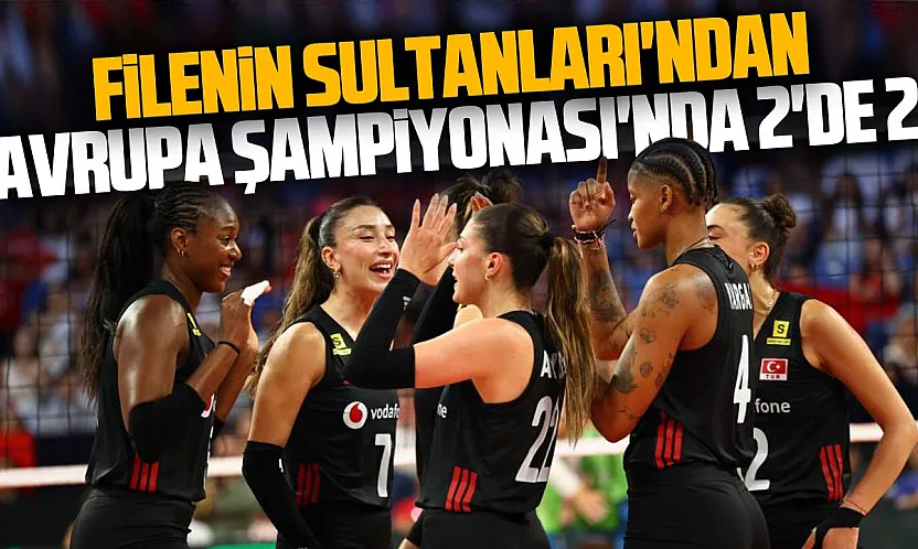 Filenin Sultanları durdurulamıyor Slovenya'yı 3-1 devirip 2'de 2 yaptık!