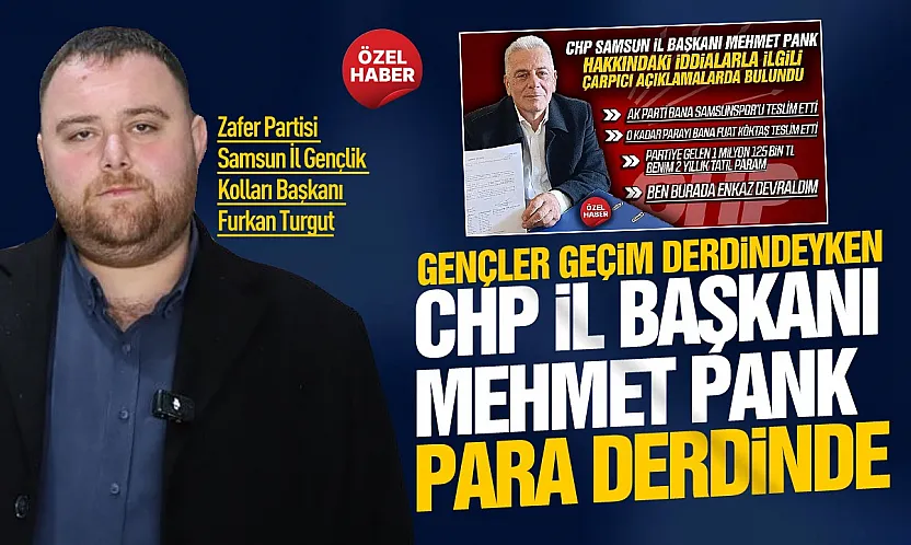 Furkan Turgut'tan AK Partili eski bakan ve chp il başkanı pank'a zehir zemberek aciklama