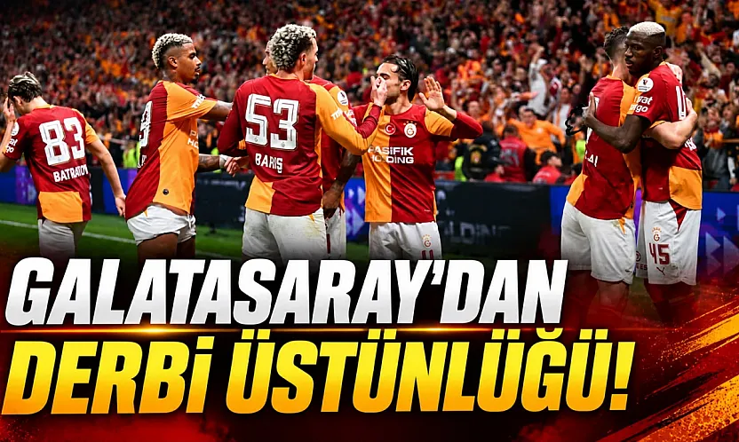 Galatasaray'dan RAMS Park'ta Fenerbahçe'ye karşı 7. galibiyet