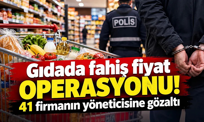 Gıda tedarik firmalarına operasyon