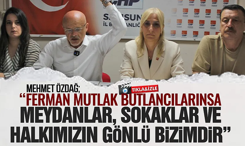 Görevden alınan Mehmet Özdağ'dan sert açıklama