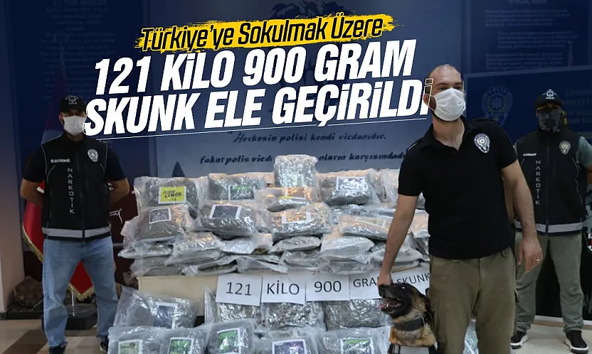Hamzabeyli Sınır Kapısı'nda uyuşturucu operasyonu