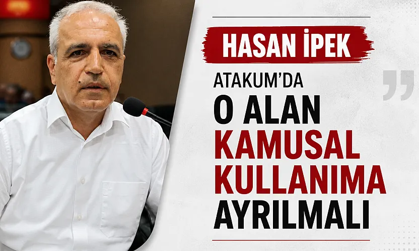 Hasan İpek'ten Atakum'da 68 dönümlük arazi tepkisi