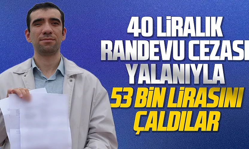 Hastane randevusu almak isteyen görme engelli dolandırıldı