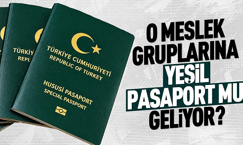 Hekim ve eczacılara yeşil pasaport için kanun teklifi