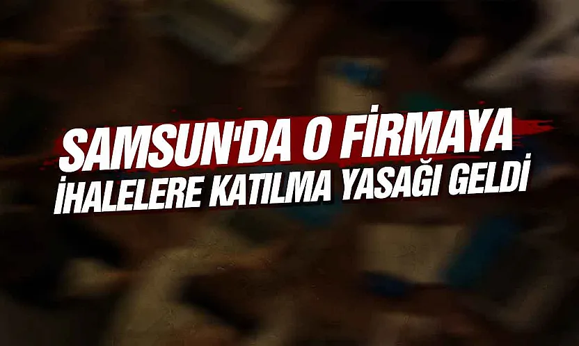 İlkadım'daki tekstil şirketine kamu ihalelerinden men kararı çıktı