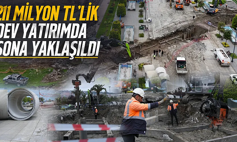 İlkadım'ın Ana Atık Su Hattı Güçleniyor