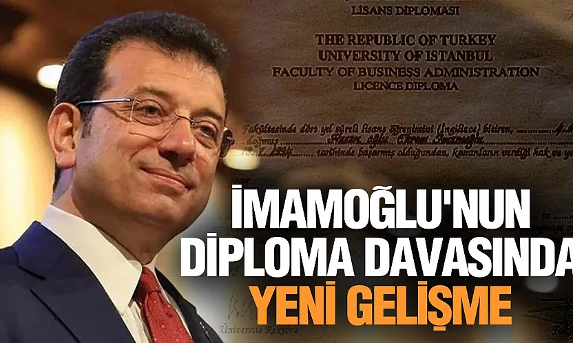 İmamoğlu'nun yargılandığı diploma davası aralık ayına ertelendi