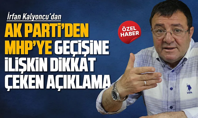 İrfan Kalyoncu, 'Sendikacılık faaliyetlerim değişmeyecek'