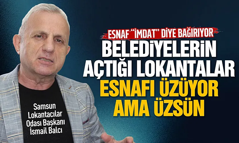 İsmail Balcı 'Esnafın en büyük sorunu katma değer vergisi'