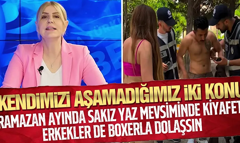 'Kadın için normal olan erkek için neden değil?'
