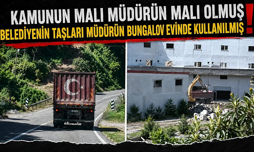 Kamunun malı Müdürün malı olmuş