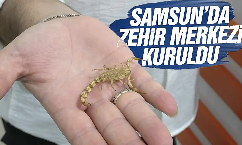 Karadeniz Bölgesinin ilk akrep çiftliği bafra'da faaliyete geçti