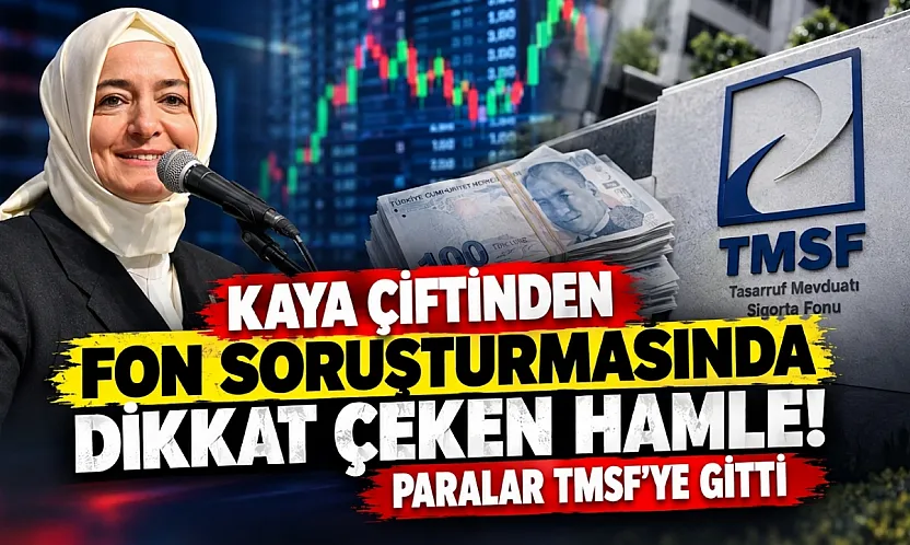 Kaya çiftinden fon soruşturmasında dikkat çeken adım