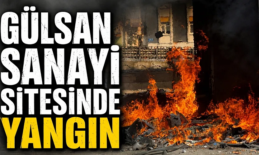 Kentsel dönüşüm alanındaki boş dükkanda alevler yükseldi