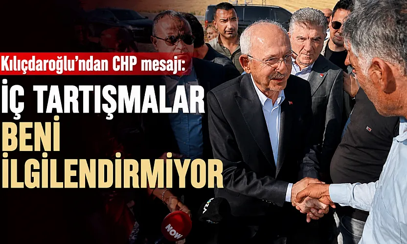 Kılıçdaroğlu'ndan yeni parti tartışmalarına net yanıt