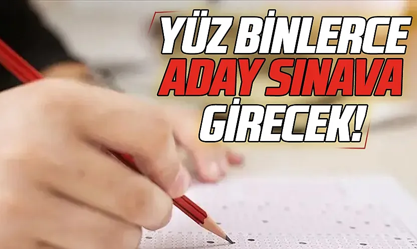 KPSS Lisans için geri sayım başladı! Sınav ne zaman, saat kaçta?