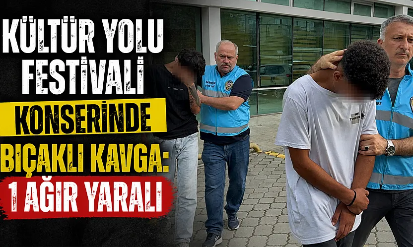 Kültür Yolu Festivali konserinde bıçaklı saldırı: 2 çocuk cezaevine gönderildi