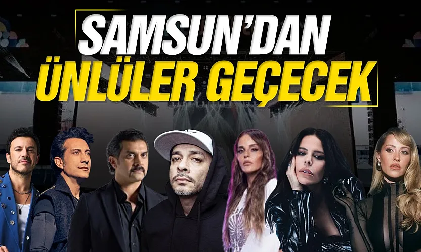 Kültür Yolu Festivali Samsun'da