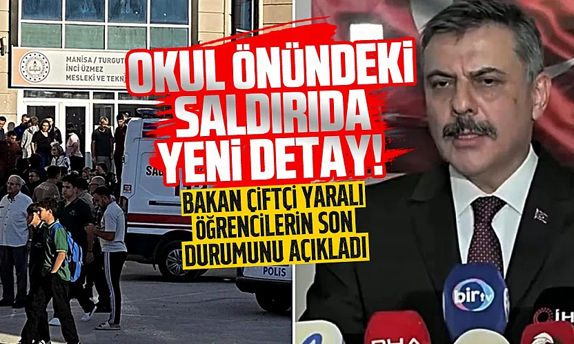 Manisa'daki okul saldırısında 10 öğrencinin tedavisi sürüyor