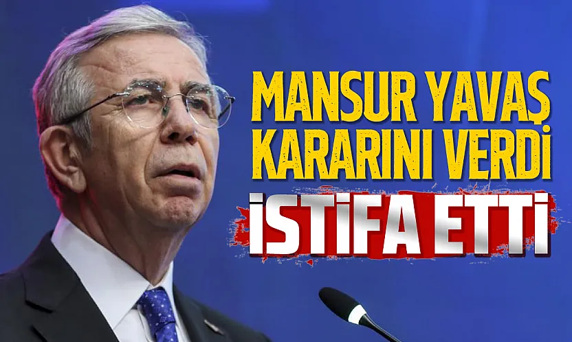 Mansur Yavaş CHP'den ayrıldı: Yoluna bağımsız devam edecek