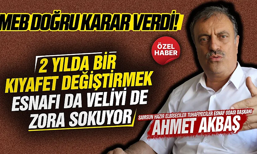 MEB'in okul kıyafeti kararı Samsun esnafını memnun etti
