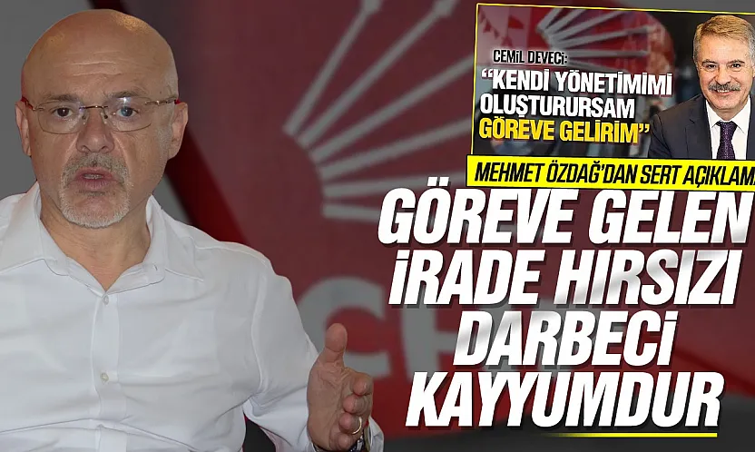 Mehmet Özdağ'dan Cemil Deveci İddialarına Sert Tepki