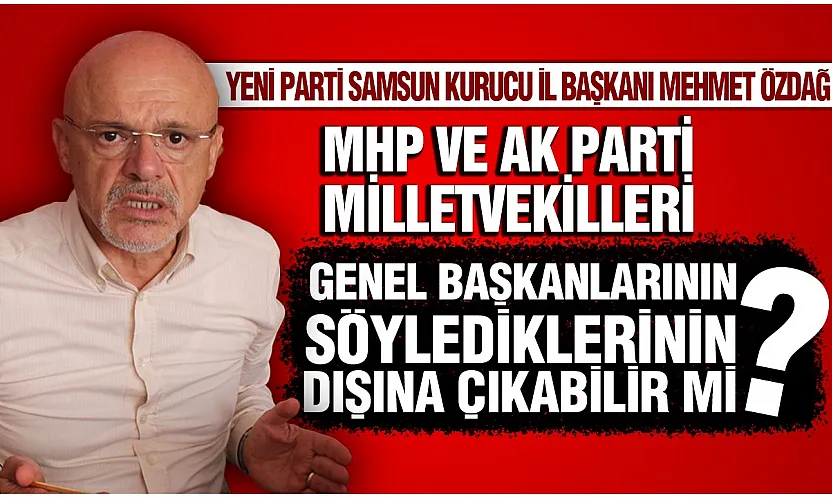 Mehmet Özdağ, 'Üye kayıtları başladı'
