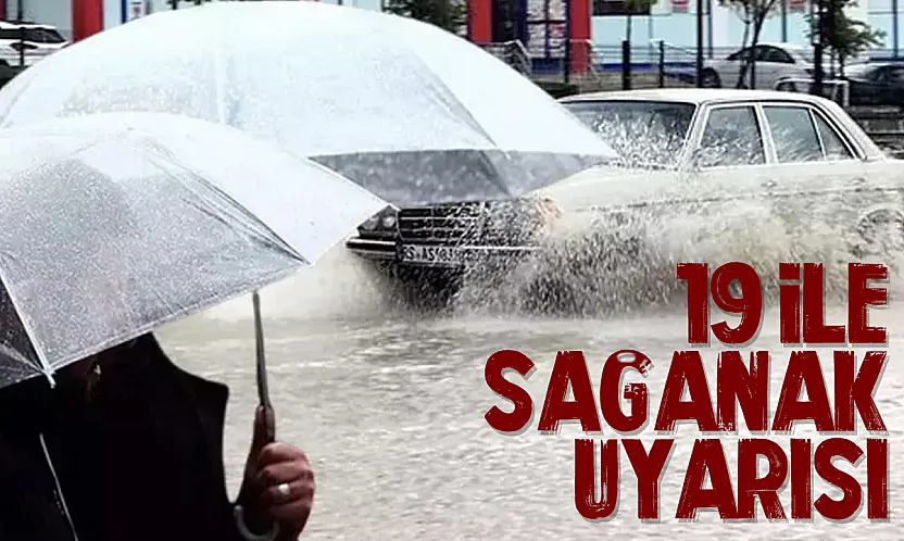 Meteoroloji'den 19 İl İçin Kuvvetli Yağış Alarmı: Sel ve Dolu Riski Var