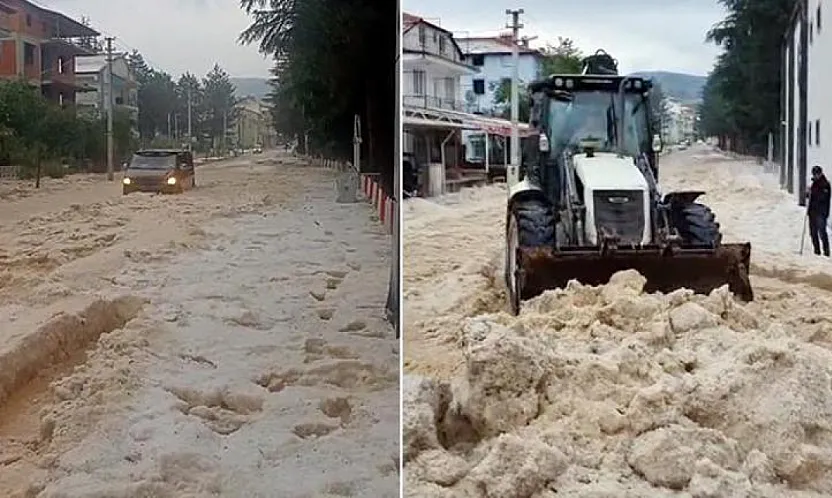 Mevsimşer şaşırdı, Haziran'ın ortasında dolu yağdı