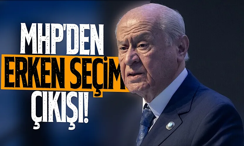 MHP Erken seçime Kapıları kapattı, Erdoğan'ın adaylığına destek verdi