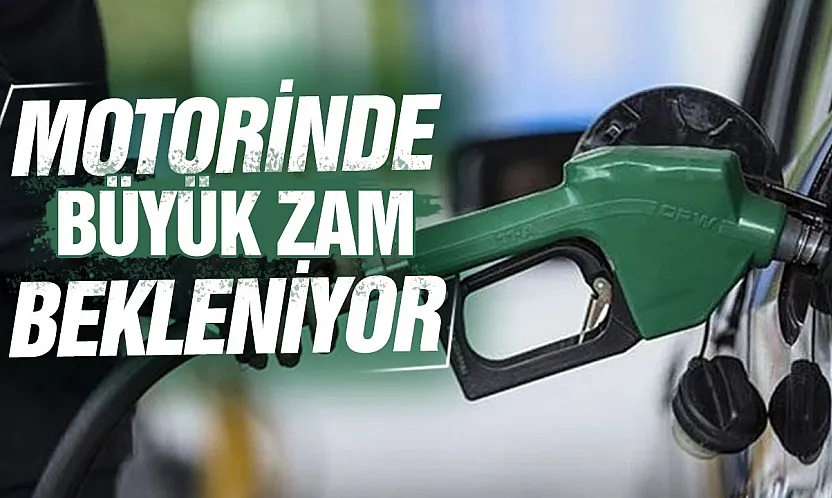 Motorine 8,24 lira zam bekleniyor