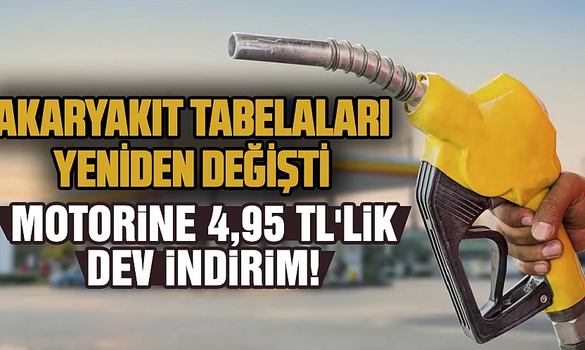 Motorine büyük indirim geldi: 6 Ekim güncel akaryakıt fiyatları