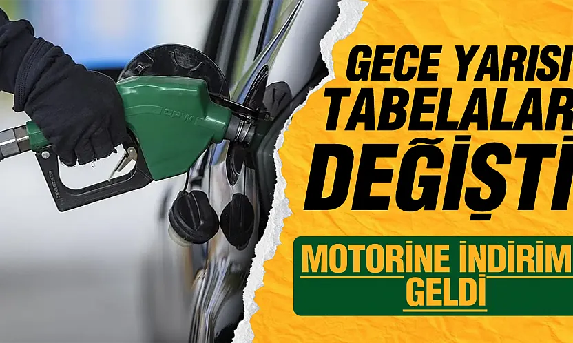 Motorine zamların ardından indirim geldi