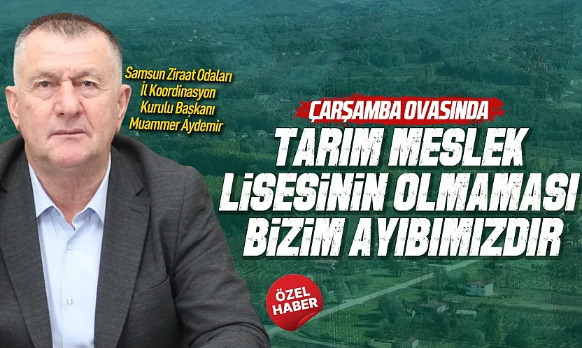 Muammer Aydemir'den Tarım Meslek Lisesi çağrısı