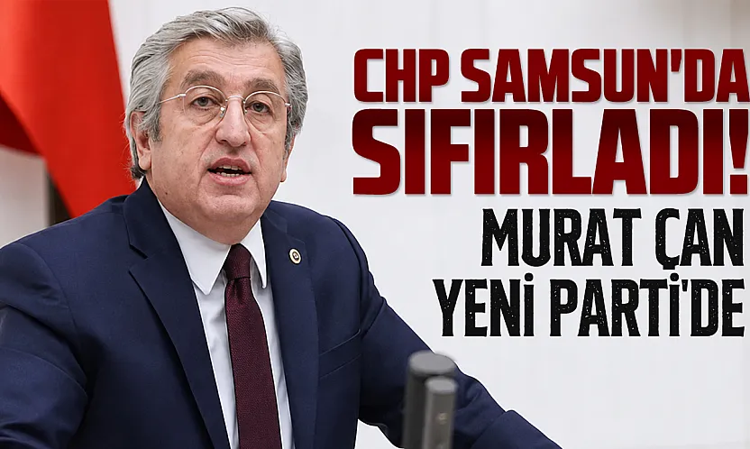 Murat Çan'dan istifa kararı! 'Yeni Parti'ye katıldı!