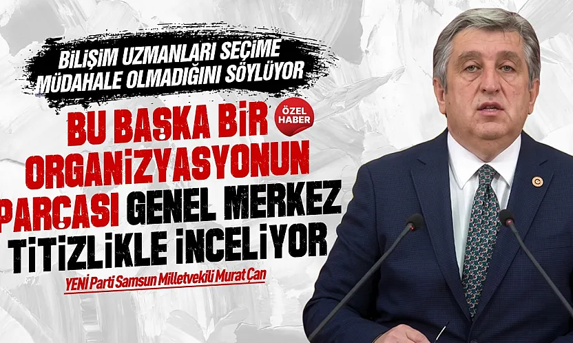 Murat Çan, 'Kameraların seçime müdahale olduğunu düşünmüyorum'