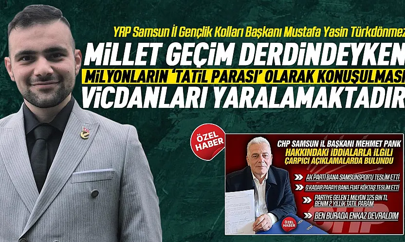 Mustafa Yasin Türkdönmez'den Pank'a sert açıklamalar