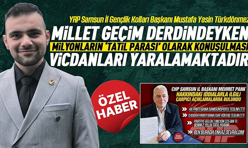 Mustafa Yasin Türkdönmez'den Pank'a sert açıklamalar